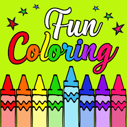 「Fun Coloring for kids」のアイコン画像