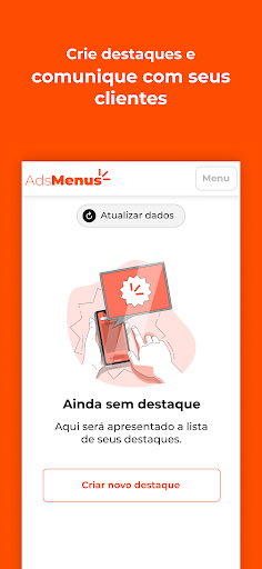 AdsMenus - Estabelecimentos Screen 2