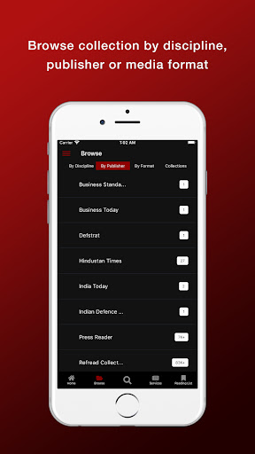 AKRC eLibrary Screen 3