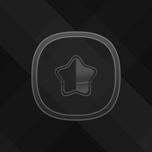 Matte Glass Gray Icon Pack logo