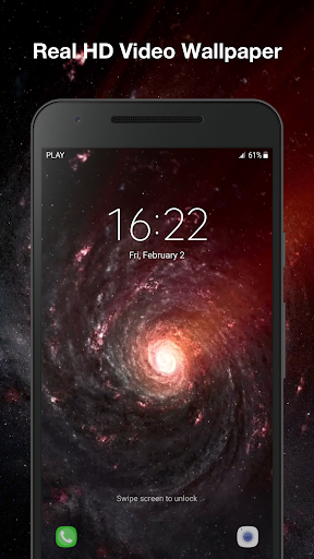 Black Hole Live Wallpaper Screen 3