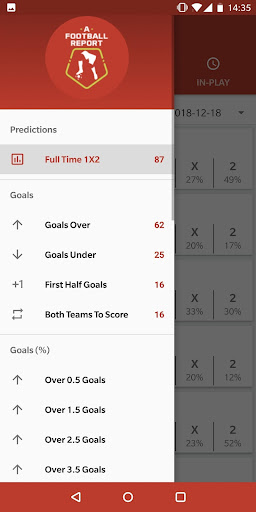 Football Tips & Stats - AFR Screen 2