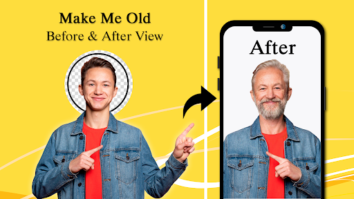 Android application Aged Face Old Face Swap screenshort
