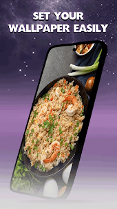 Delicious Fried Rice Wallpaper