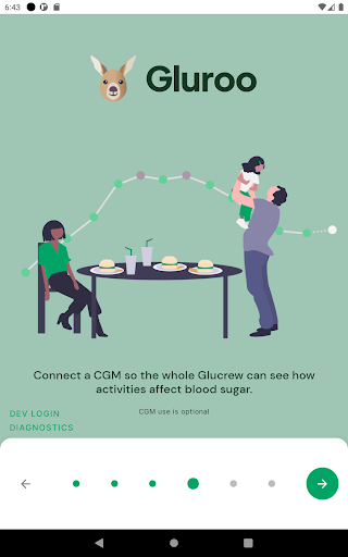 Screenshot of Gluroo: Diabetes Log Tracker