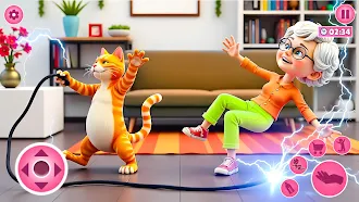 Game screenshot Bad Cat Simulator VS Gran Game apk download