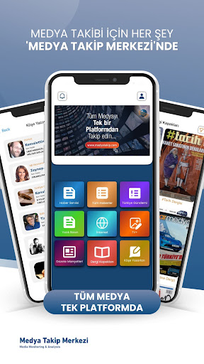 Android application Medya Takip Merkezi screenshort