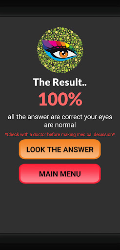 Color Blindness Test Ishihara Screen 3