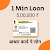 1 Minute Me Aadhar Loan Guide