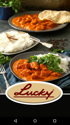 Android application Lucky Restaurant screenshort