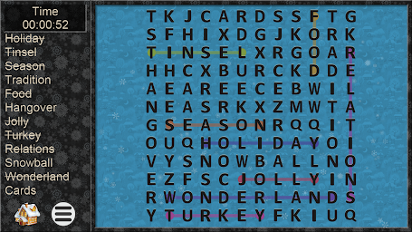 Xmas Word Search