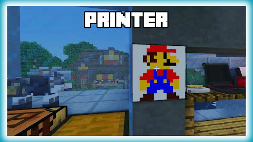 Printer Mod for Minecraft Screen 2