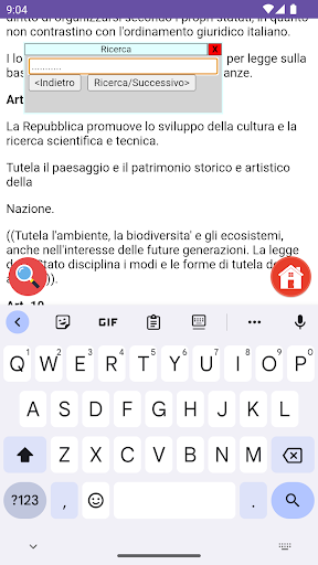 Costituzione Italiana Screen 2