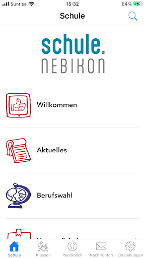 Schule Nebikon Screen 2