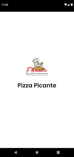 Android application Pizza Picante screenshort