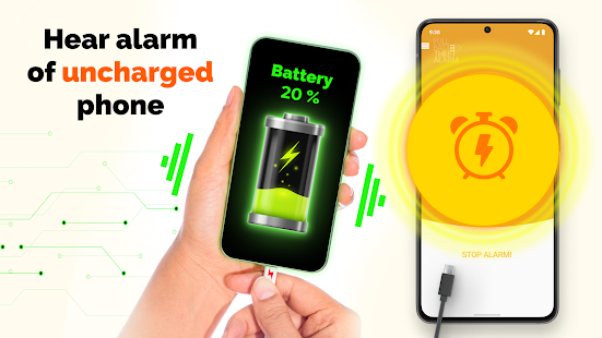 Battery Life Monitor and Alarm Tangkapan layar