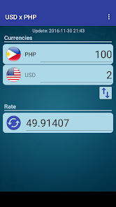 US Dollar to Philippine Peso - Apps on Google Play