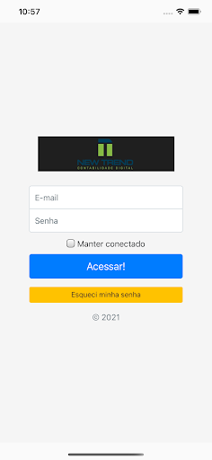 Android application Newtrend Contábil screenshort
