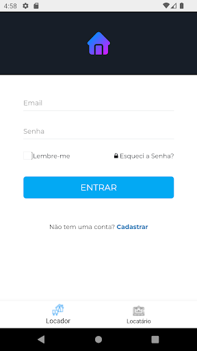 Android application Gerencia Casas screenshort