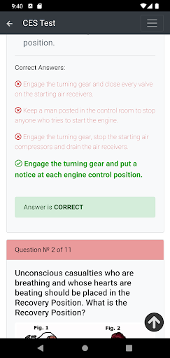 Android application Steam. Operational Engine CES screenshort