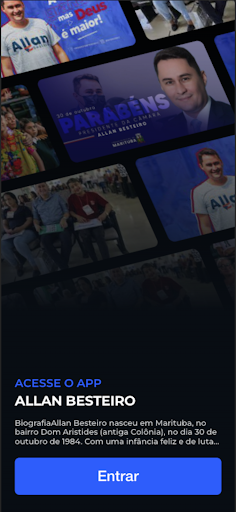 Android application Allan Besteiro screenshort