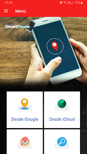 Android application Cómo rastrear un celular screenshort