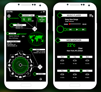 Captura de Pantalla 7 Modern Launcher Pro - AppLock android