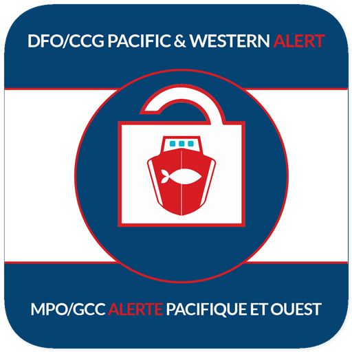 DFO/CCG Pac-West Alert logo