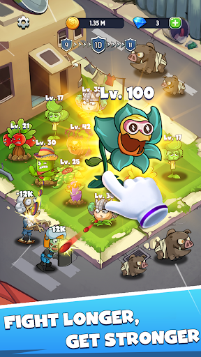 Merge Plants – Monster Defense - Strategy - games