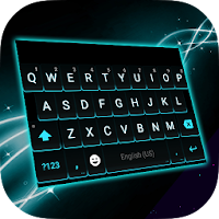 Theme of Neon Keyboard
