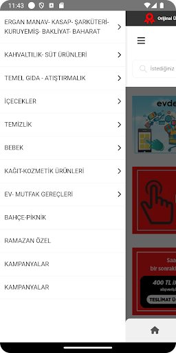 Ergandan Sanal Market Screen 2