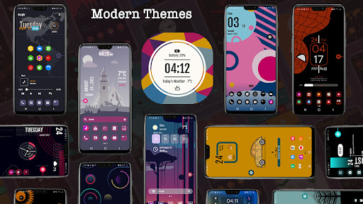 Screenshot of Modern Theme Launcher 2025