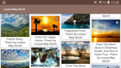 Louisa May Alcott Poems