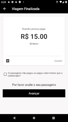 Uai Go car - Motorista Screen 3