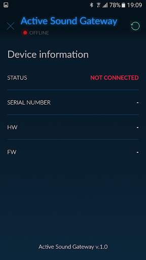 Active Sound Gateway Screen 2