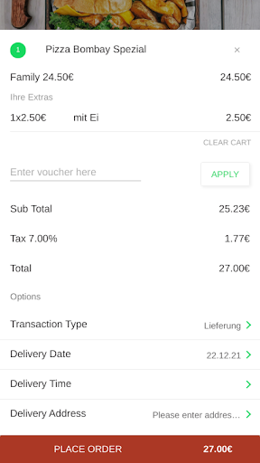 Tonys Pizza | Order food Screen 3