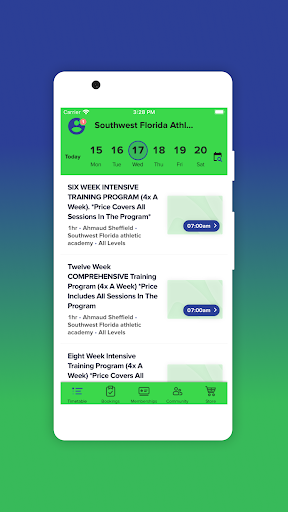 SWFL Athletic Academy Screen 2