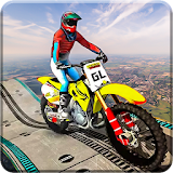 Impossible moto bike stunt : impossible bike track icon