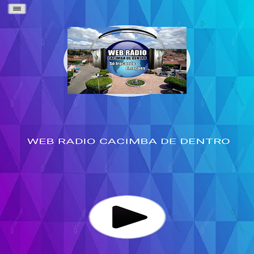 Android application WEB RADIO CACIMBA DE DENTRO screenshort