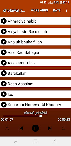 Android application Sholawat Yang Lagi Viral screenshort