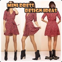 Идеи дизайна мини-платья