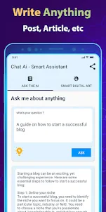 Chat Ai - Smart Assistant
