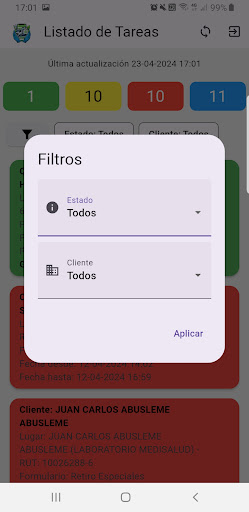 App screenshot