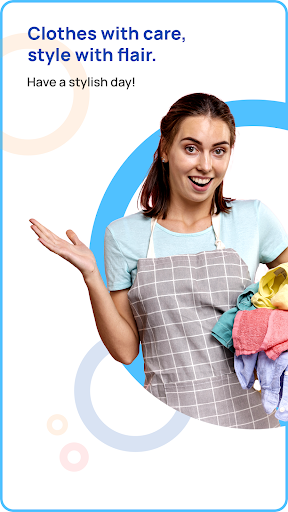 Android application Clocare Laundry & Dry Cleaning screenshort