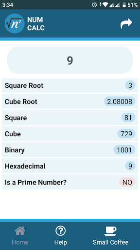 NumCalc - Multiple Number Calc Screen 2