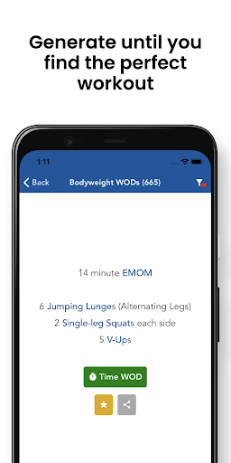 WOD Generator screenshot 2
