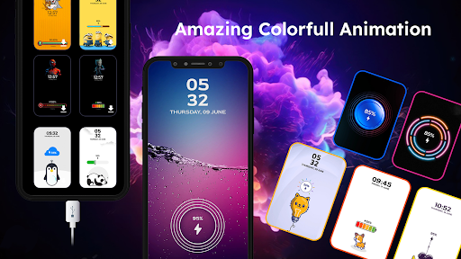 Battery Charger Animation