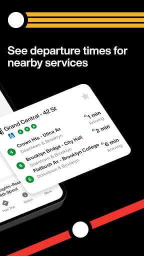 The Official MTA App Screen 2