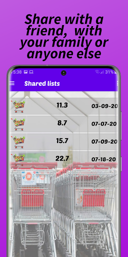 Shopping list- shopit Screen 2