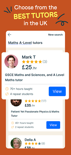 Tutorful - Find your perfect t Screen 3